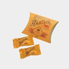 Конфеты в тёмном шоколаде 70% с апельсиновой начинкой