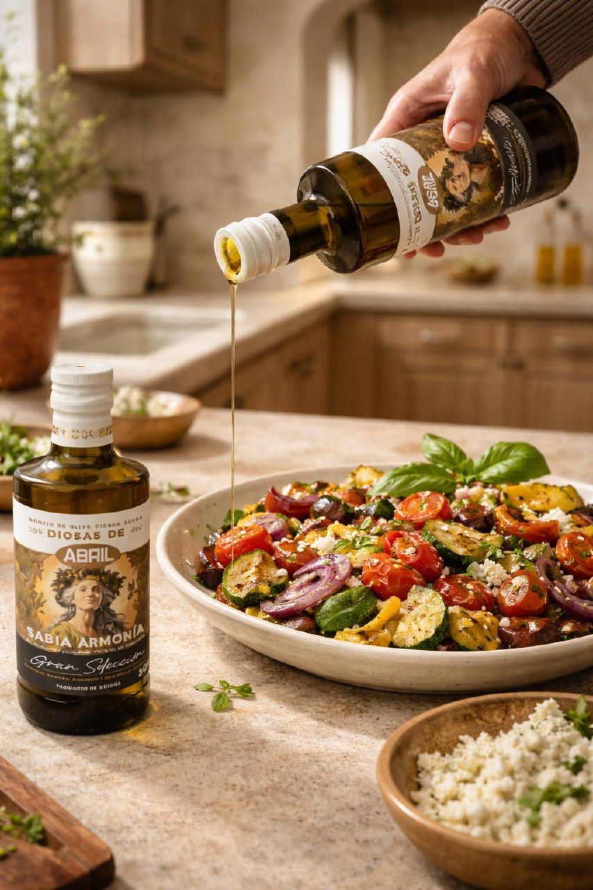 Масло оливковое первого холодного отжима купажированное ТМ Abril Gran Selleccion
