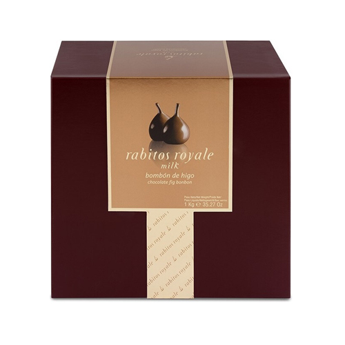 Конфеты Milk Rabitos Royale в молочном шоколаде с соленой карамелью 1кг