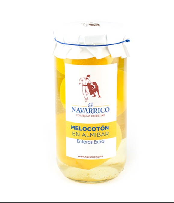 Персики цельные очищенные в сиропе