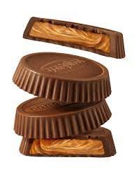 Молочный шоколад с начинкой из арахисового крема 2*17 гр