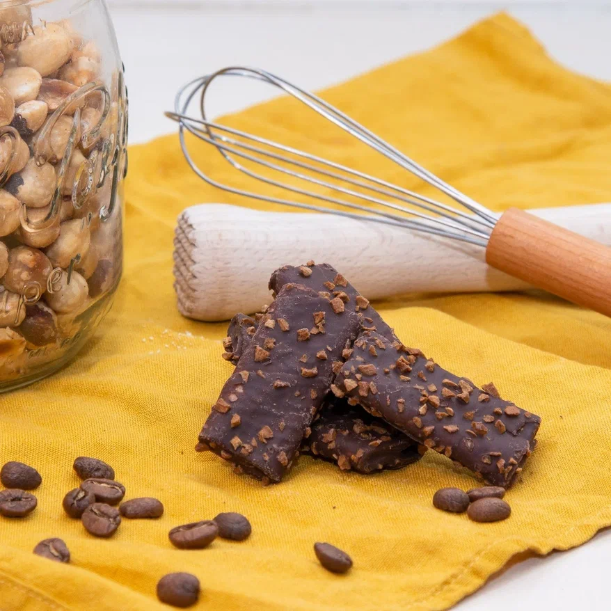 Вафельный десерт в молочном шоколаде с кофейным вкусом 90г