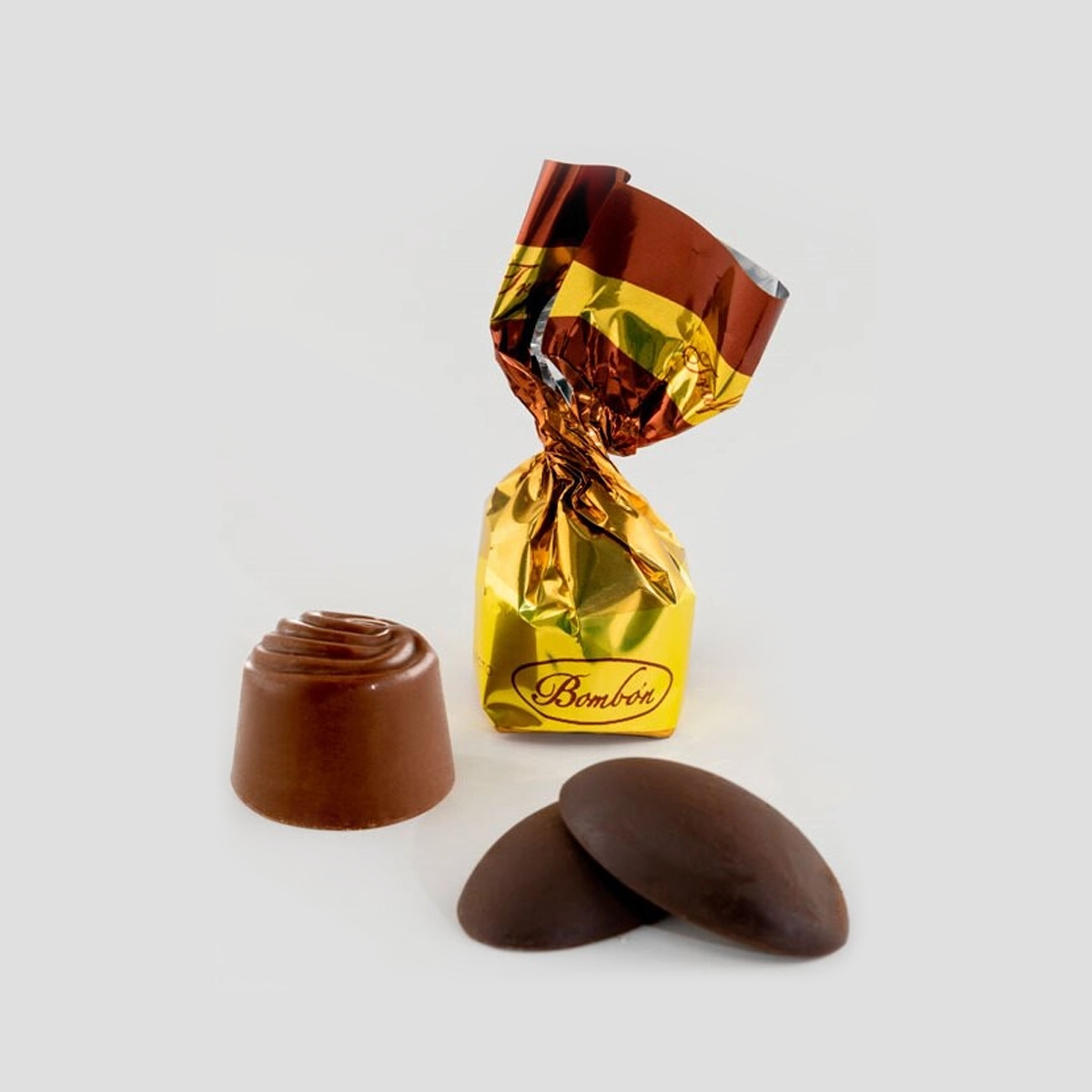 Конфеты из молочного шоколада с трюфельной начинкой 100г