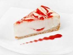 Чизкейк New - York с клубникой суфле творожное