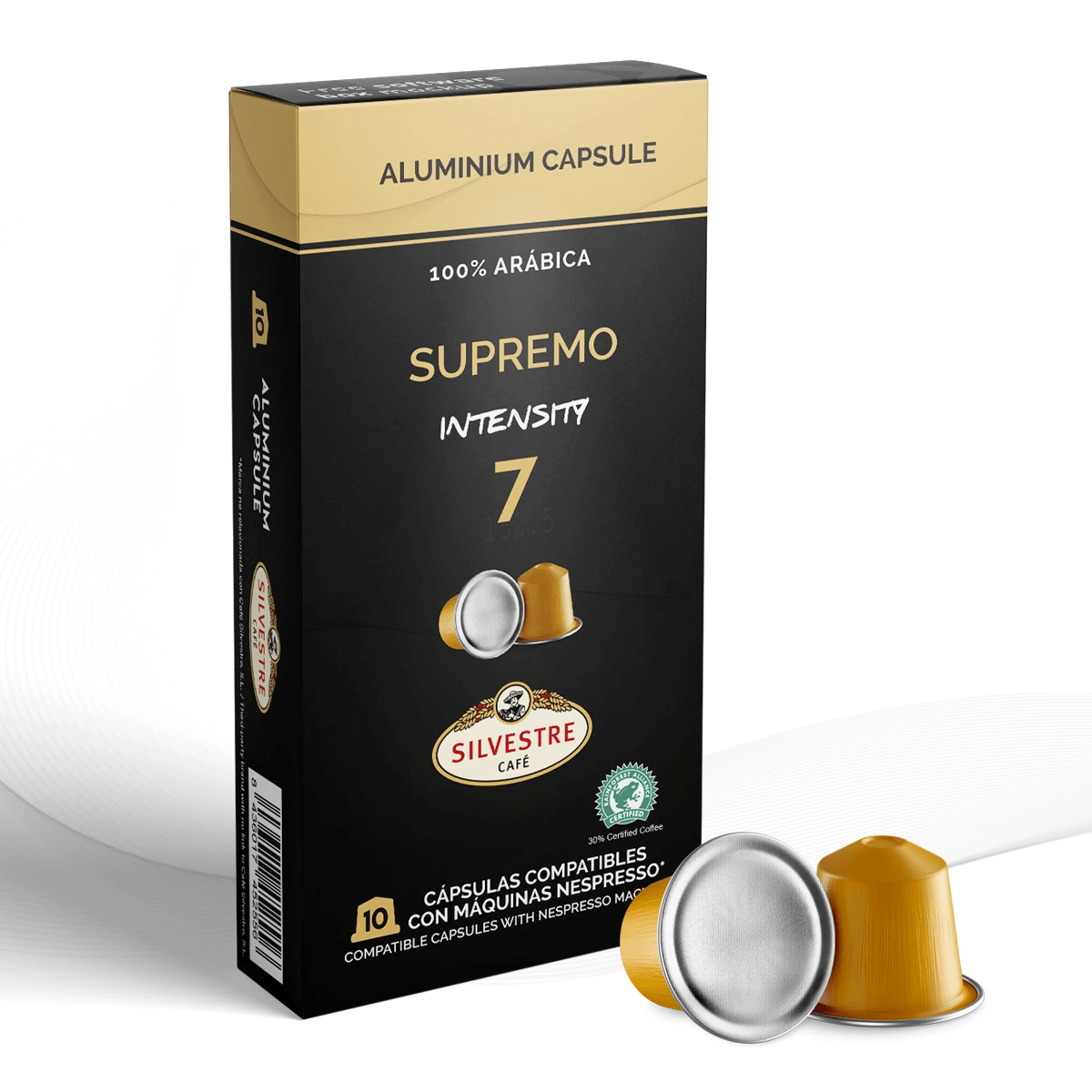 Капсулы Supremo, совместимые с кофемашинами Nespresso