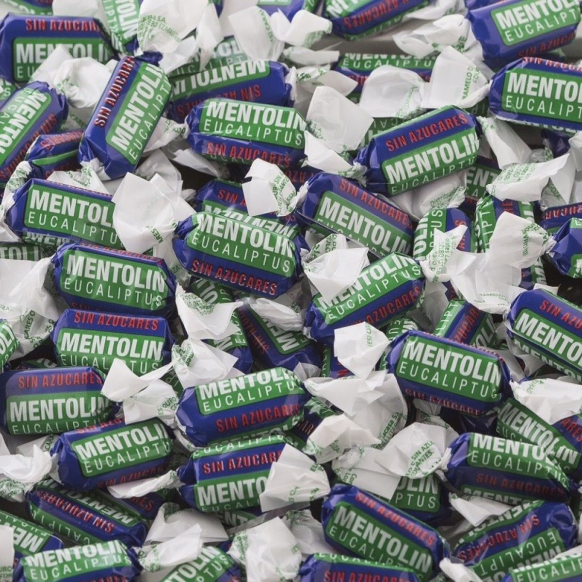 Леденцы без сахара со вкусом эвкалипта на подсластителе 100 гр