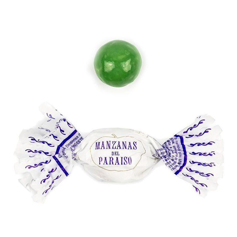 Драже яблочное с фундуком в шоколаде "Райские яблочки" весовые