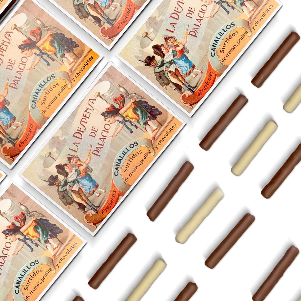 Трубочки вафельные с кремовой начинкой в шоколаде (картон. коробка)