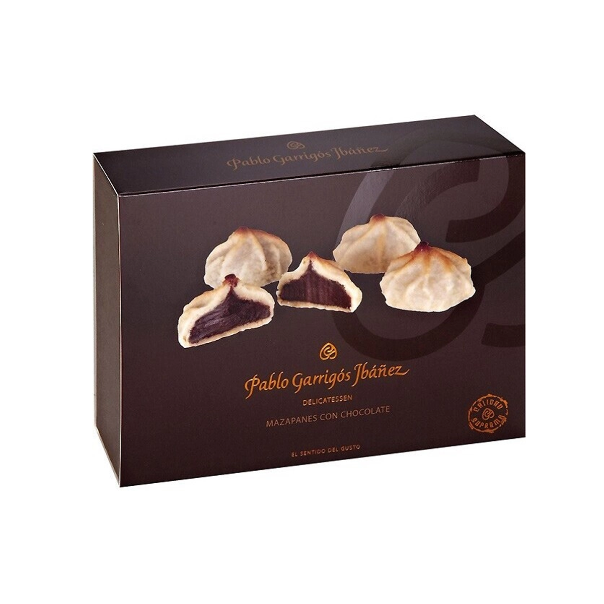 Марципан с шоколадом