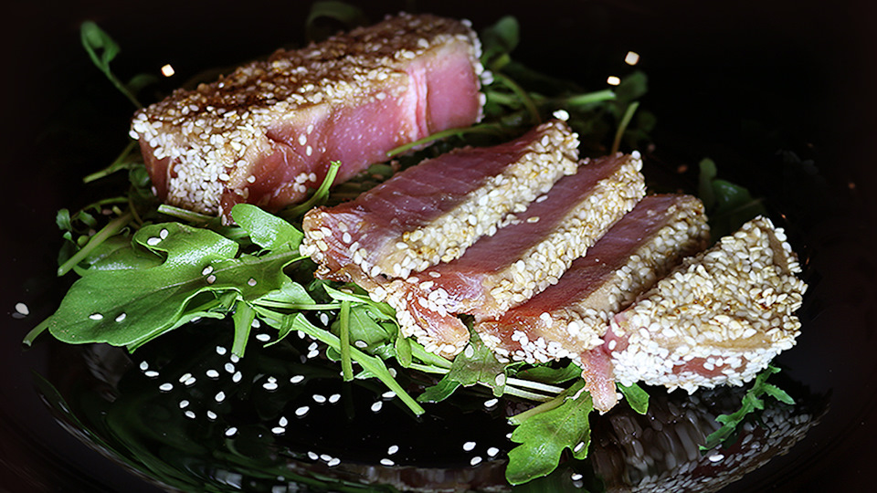 Тунец желтоперый филе стейки замороженное 