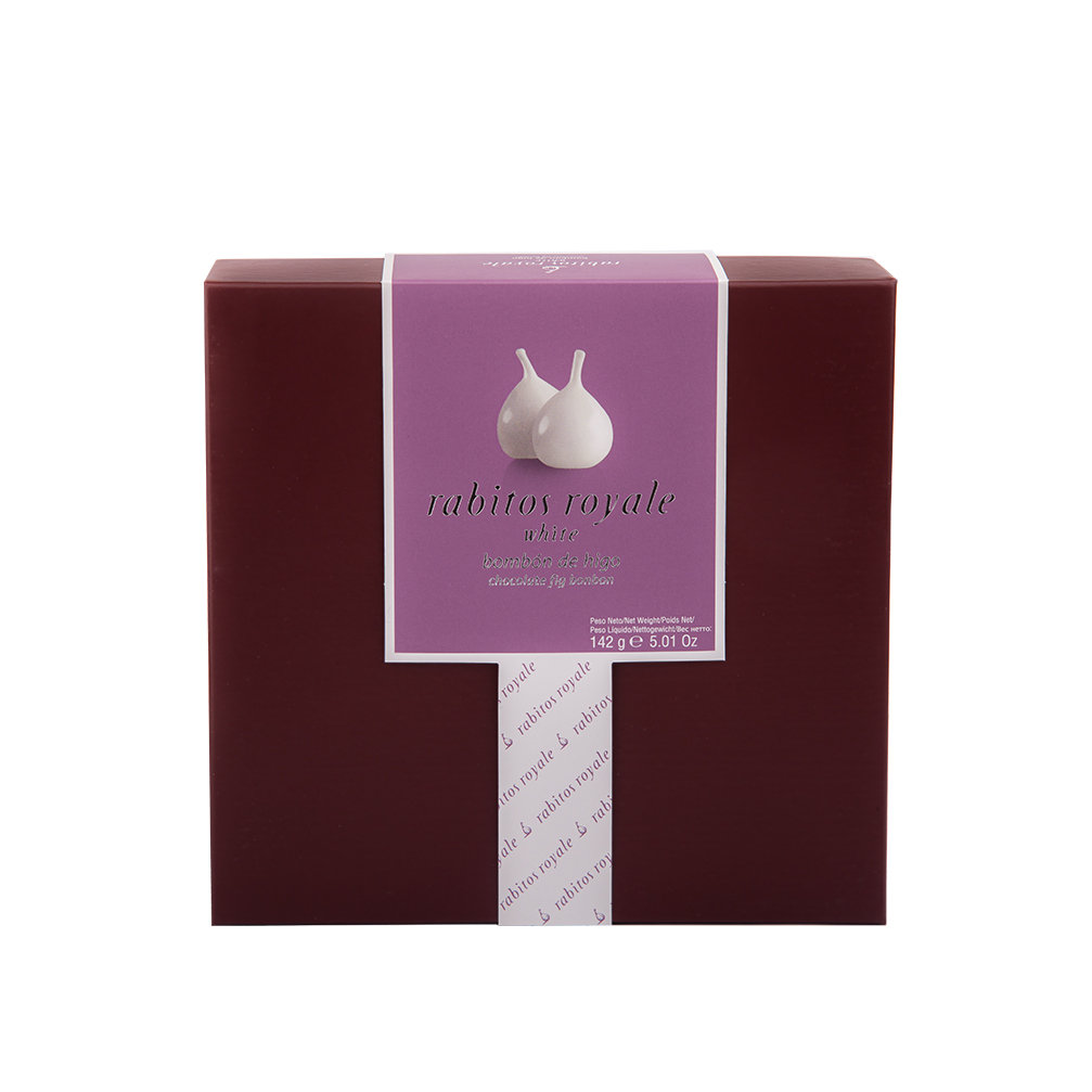 Инжир в белом шоколаде White Rabitos Royale №8