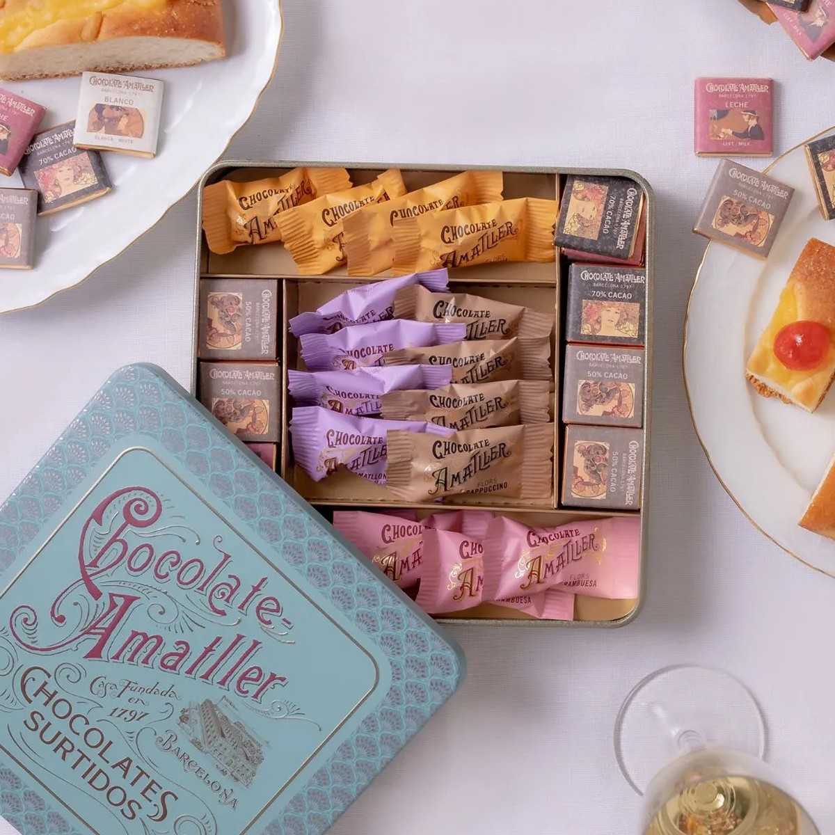 Ассорти шоколадных конфет Аматлер