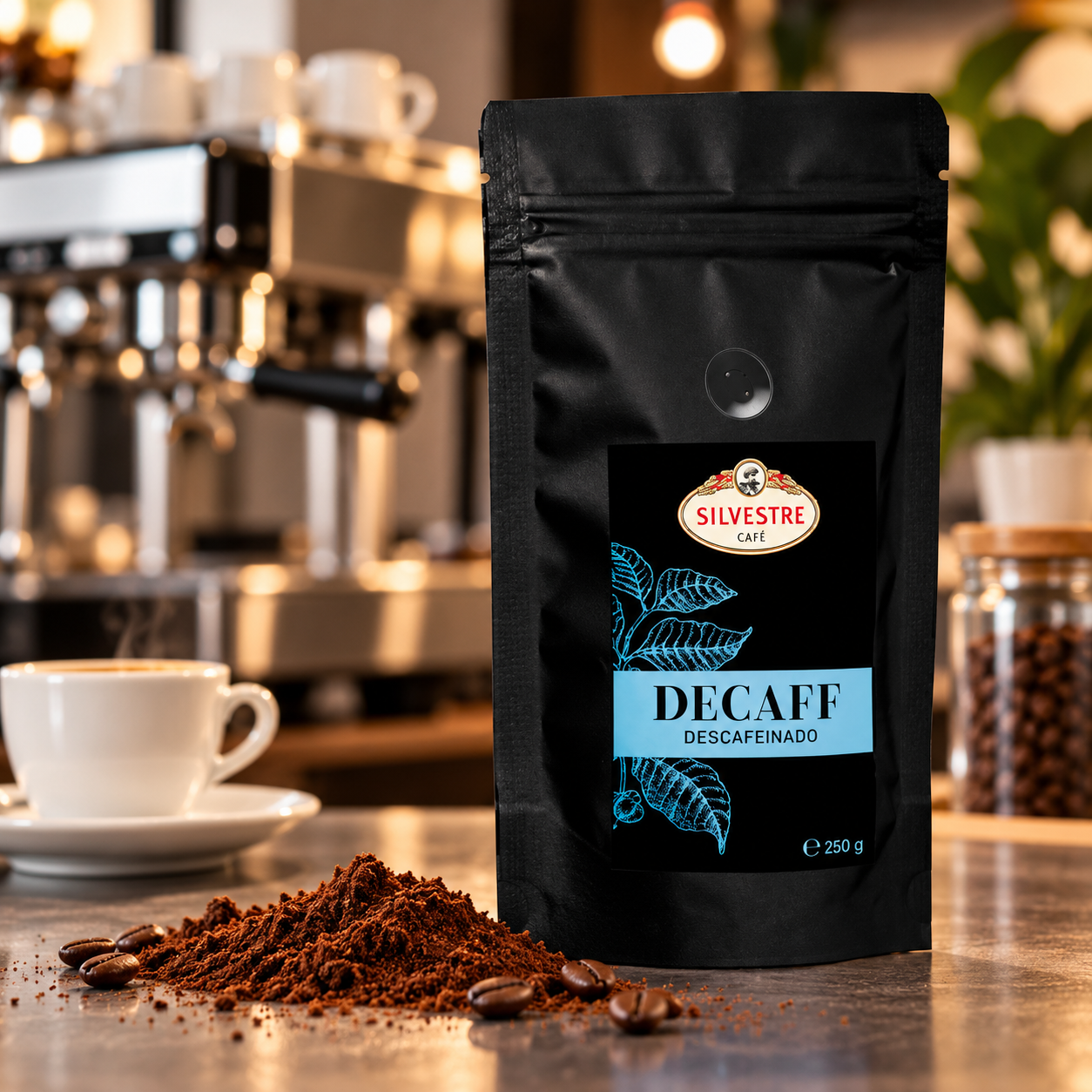 Кофе молотый DECAFF без кофеина