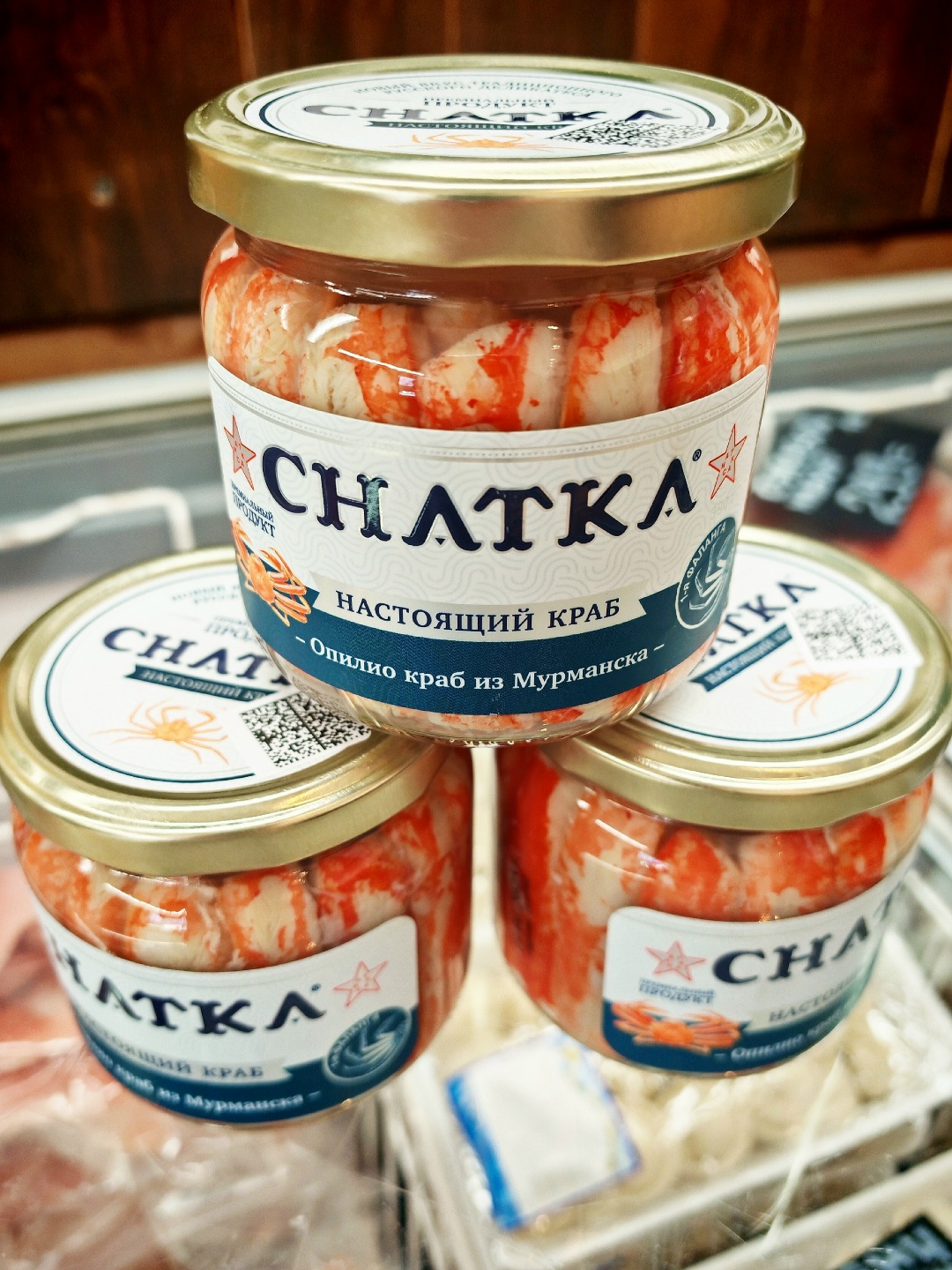 Мясо краба Стригуна первая фаланга