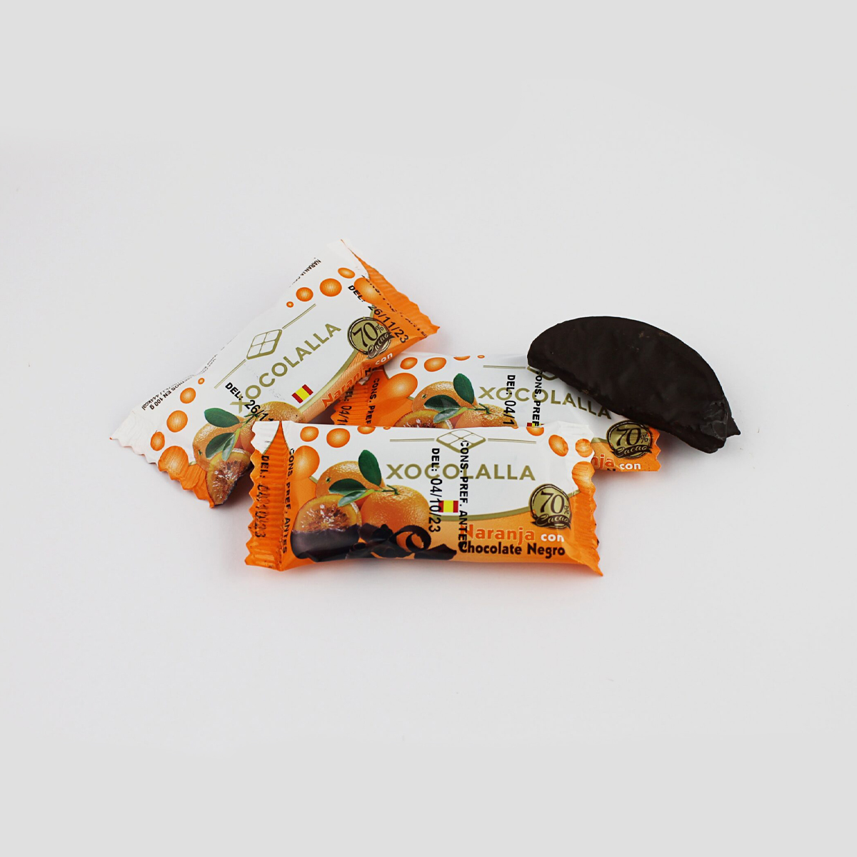 Дольки апельсина в шоколаде весовые