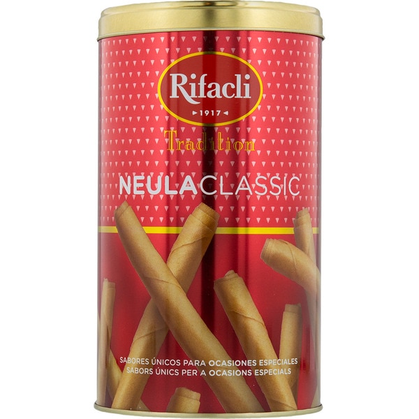 Вафельные трубочки в жестяной банке 180г