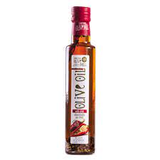 Масло оливковое нерафинированное высшего качества EV с перцем чили CRETAN MILL