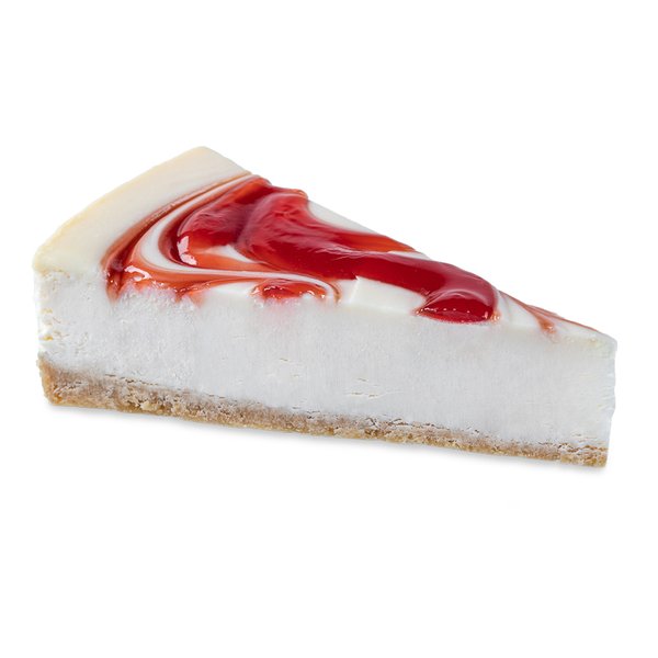 Чизкейк New - York с клубникой суфле творожное