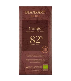Органический плантационный шоколад Конго 82% 75 г