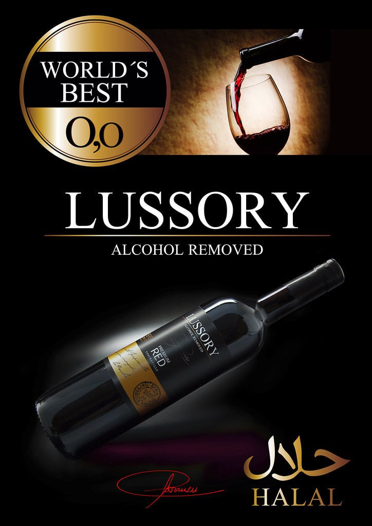 Напиток безалкогольный Красный Темпранильо без алкоголя Премиум Lussory Premium Red