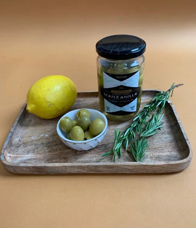 Оливки Манзанилья в оливковом маринаде без косточки