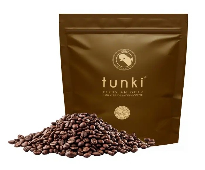Органический кофе в зернах TUNKI ОРГАНИК 250г