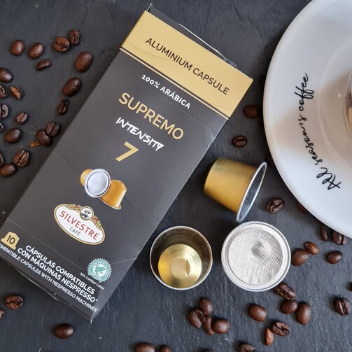 Капсулы Supremo, совместимые с кофемашинами Nespresso  (арт. 0611121005)
