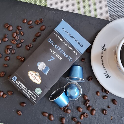 Капсулы Decaffeinato, совместимые с кофемашинами Nespresso  (арт. 0611121050)