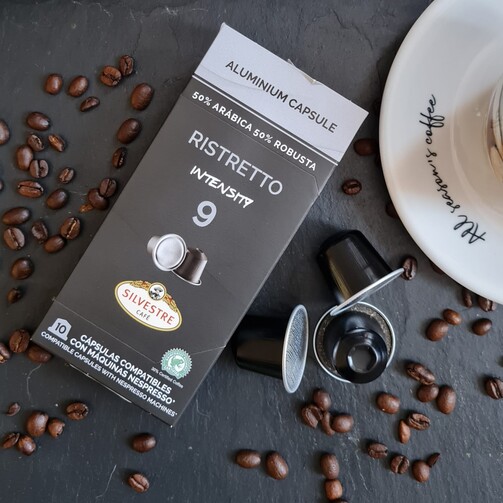 Капсулы Ristretto, совместимые с кофемашинами Nespresso  (арт. 0611121006)