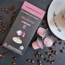 Капсулы Delizioso, совместимые с кофемашинами Nespresso