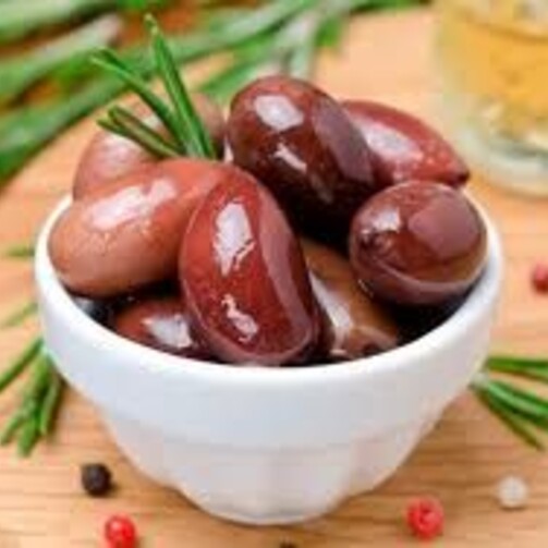Маслины с косточкой Каламата в рассоле 