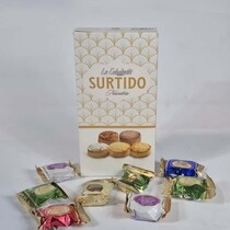 Ассорти испанских десертов Полворон и Мантекадос из Эстепы (картон. коробка)