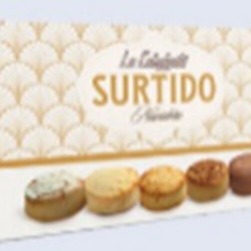 Ассорти испанских десертов Полворон и Мантекадос из Эстепы (картон. коробка)  (арт. GAM11107(11113))