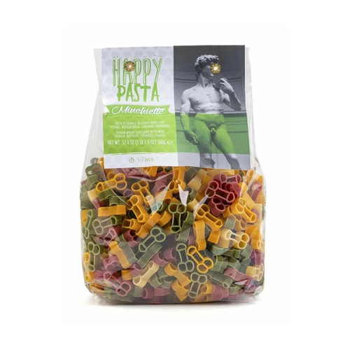 Макаронные изделия фигурные без яиц со шпинатом и томатами 