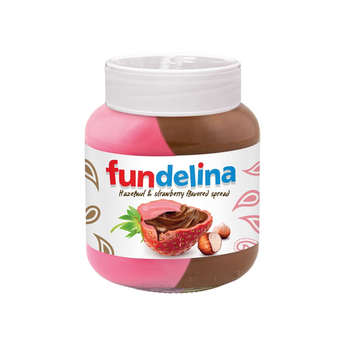 Паста со вкусом лесного ореха и клубники 