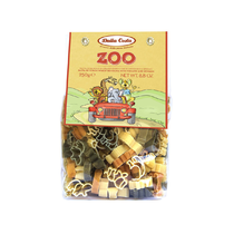 Макаронные изделия фигурные без яиц со шпинатом и томатами Зоопарк