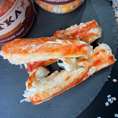 Мясо краба Камчатского первая фаланга 