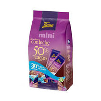 Шоколад Молочный Мини - плитки 50% Какао (18 х 10г)