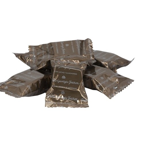 Шоколадный туррон из молочного шоколада с миндалём Маркона  (арт. DETP04)