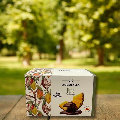 Дольки ананаса в шоколаде  (арт. XCL0028)