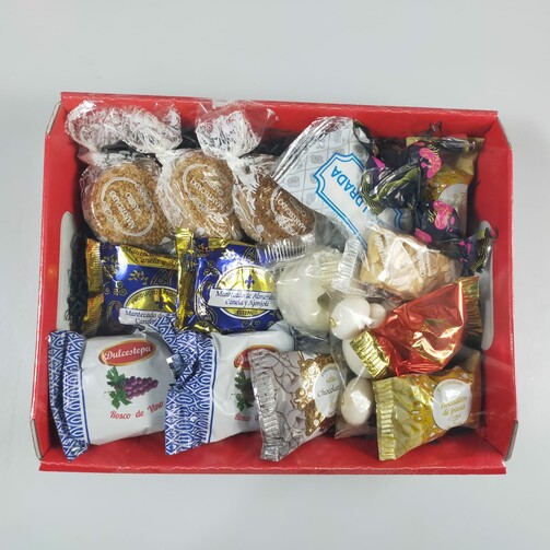 Фирменное ассорти печенья и конфет EMoreno 400гр  (арт. EFSU01EM2C001 /7541)