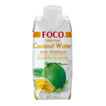 Кокосовая вода с соком маго / Coconut water with mango