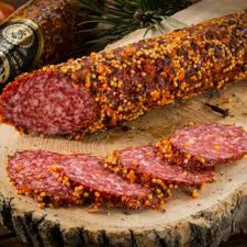 Колбаса Кабан с горчицей 