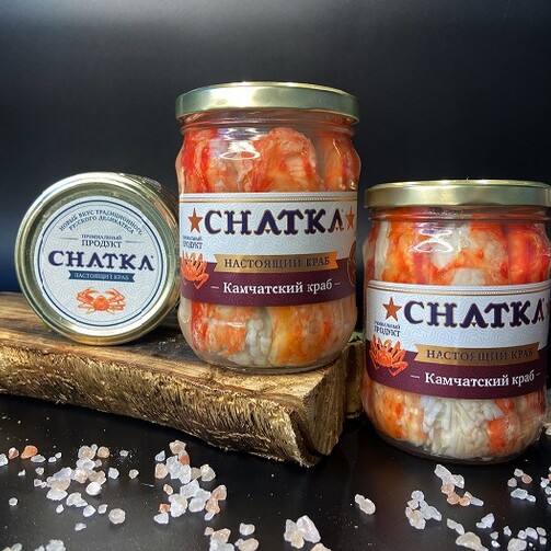 Мясо краба Камчатского первая фаланга 
