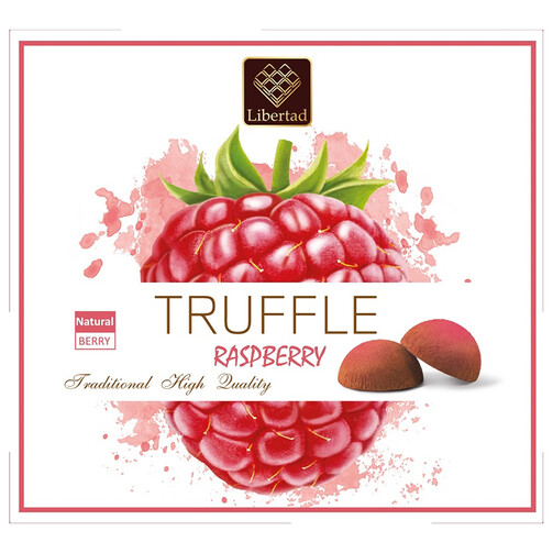 Трюфели в малиновой обсыпке 