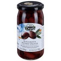 Маслины без косточек Каламата в рассоле
