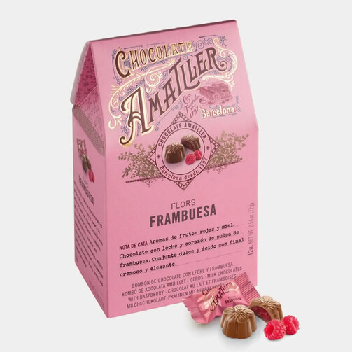 Шоколадные конфеты с малиновой начинкой  (арт. 1635)