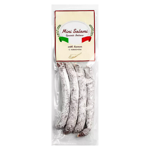 Колбаски мини салями с хамоном 