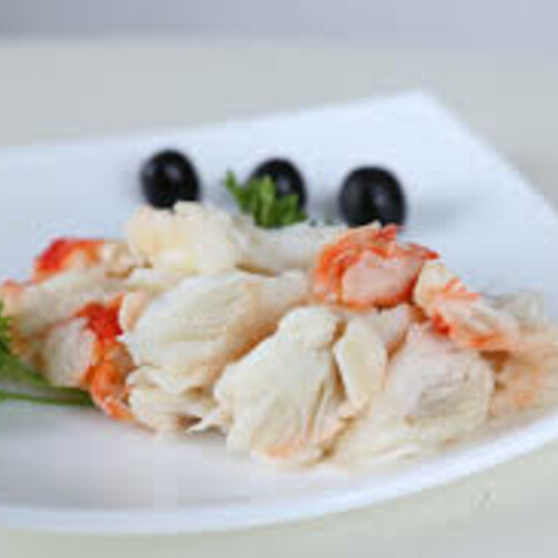 Мясо краба Камчатского в солевой заливке (розочка) 