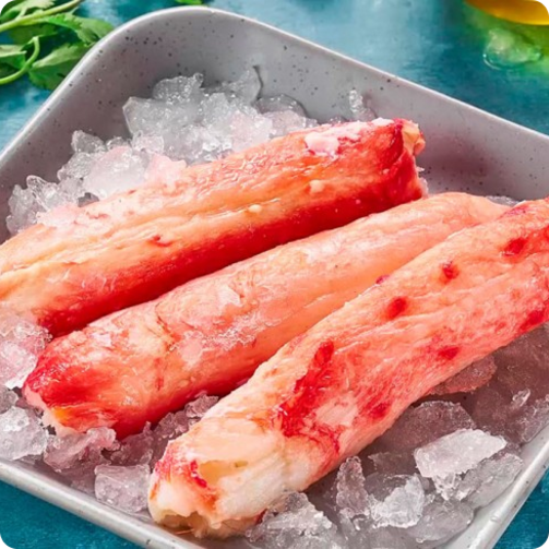 Мясо краба Камчатского вторая фаланга 